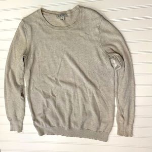 Worn L Cream Old Navy Sweater